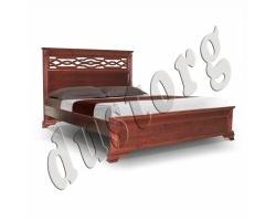 Кровать Лирона ВМ из натурального дерева